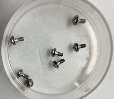 Rolex originale N.7 Vite per Movimento 4130 - Pasquale Parisi