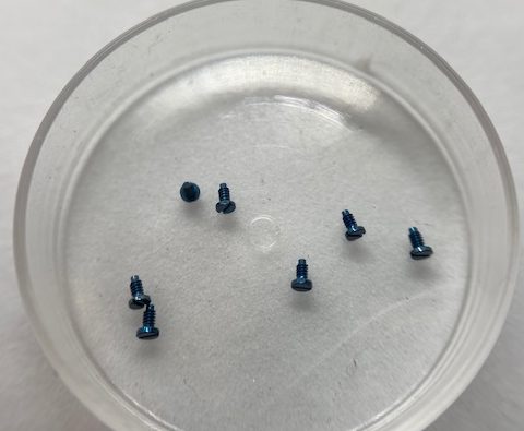 Rolex Originale Set N.7 Vite Calibro 3135-5600