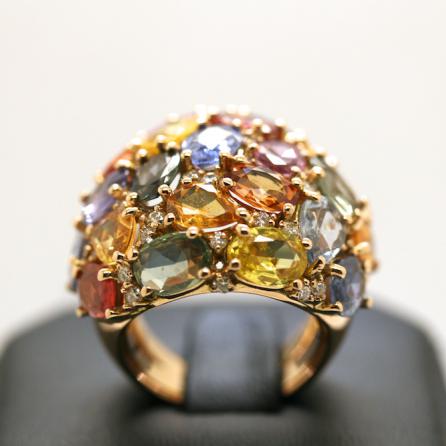 Anello a Fascia con Pietre - Pasquale Parisi