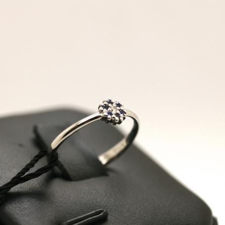 Anello Fiorellino con Zaffiri