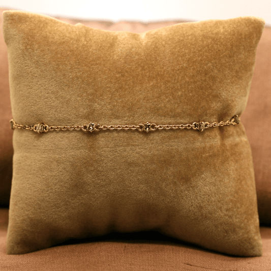 Bracciale oro Rosa e diamanti - Pasquale Parisi