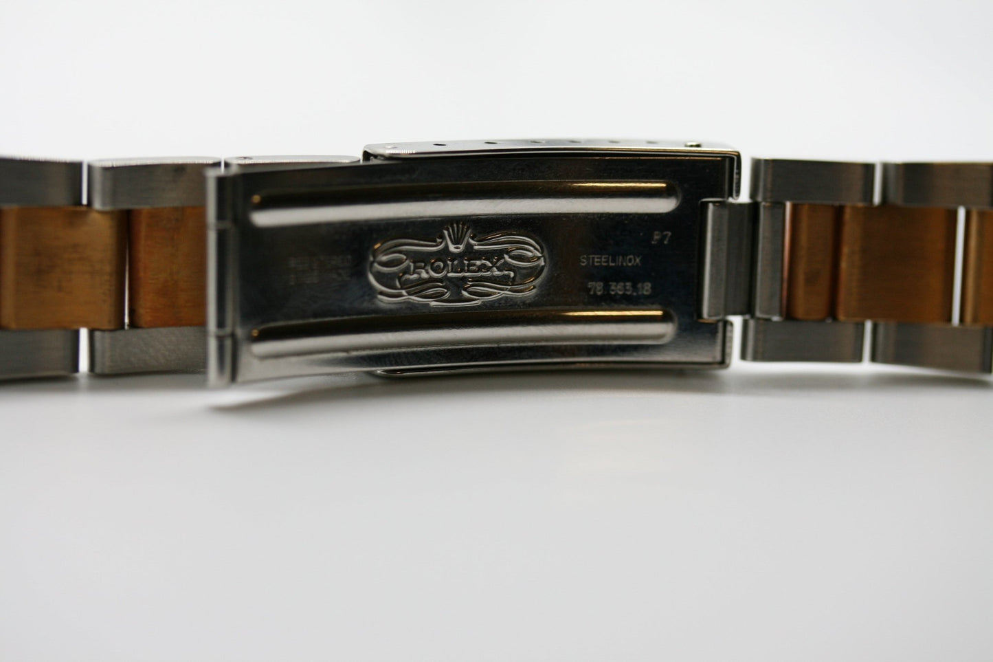 Bracciale Rolex Originale 78363 Finale 403 Claps P7