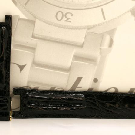 Cinturino Cartier - Pelle di coccodrillo - Marrone scuro - Pasquale Parisi