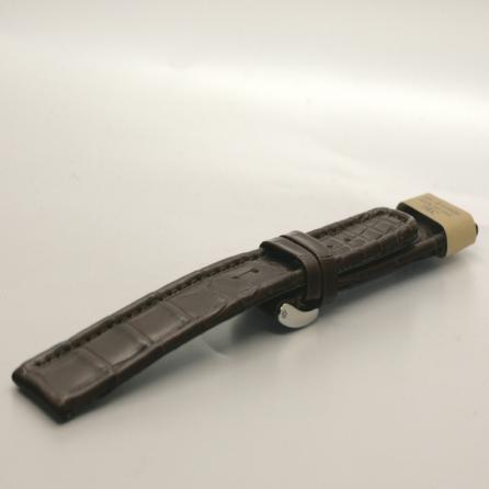 Cinturino IWC - Pelle di coccodrillo - Marrone - Pasquale Parisi