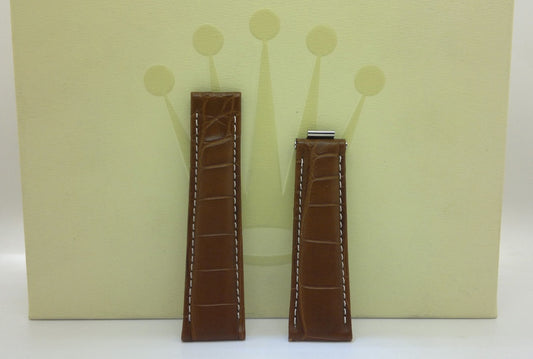 Cinturino Rolex - Pelle di alligatore - Cuoio