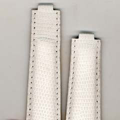 Cinturino Rolex - Pelle di lucertola - Bianco