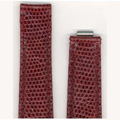 Cinturino Rolex - Pelle di lucertola - Granata