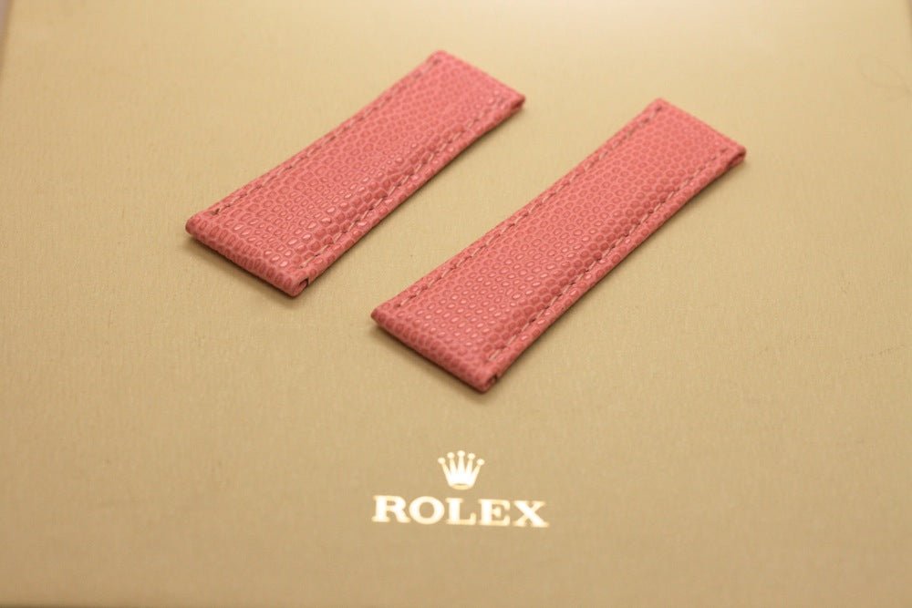 Cinturino Rolex Daytona - Pelle di lucertola - Rosa - Pasquale Parisi