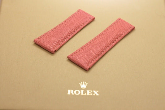 Cinturino Rolex Daytona - Pelle di lucertola - Rosa - Pasquale Parisi