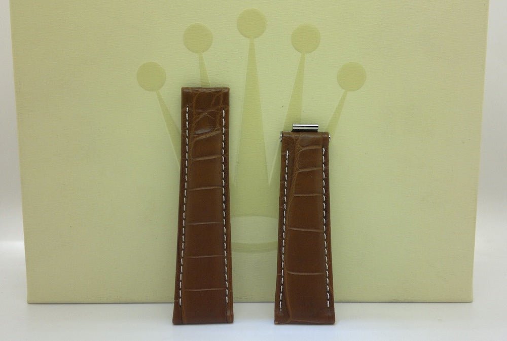 Cinturino Rolex - Pelle di alligatore - Cuoio - Pasquale Parisi