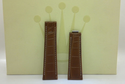 Cinturino Rolex - Pelle di alligatore - Cuoio - Pasquale Parisi