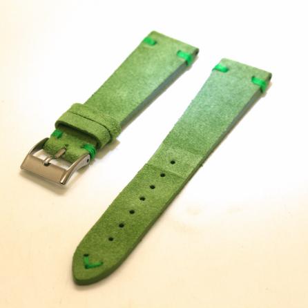 Cinturino - Scamosciato - Verde
