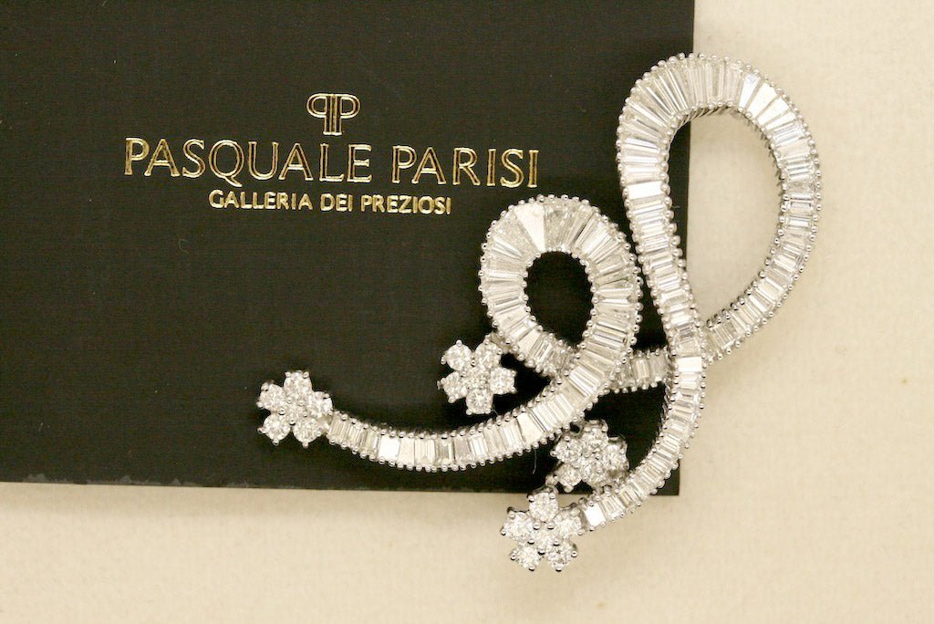 Ciondolo oro Bianco e Brillanti - Pasquale Parisi