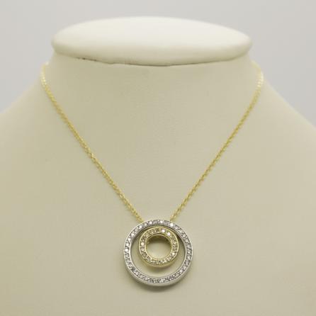 Collana Doppio Cerchio
