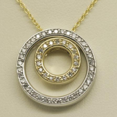 Collana Doppio Cerchio