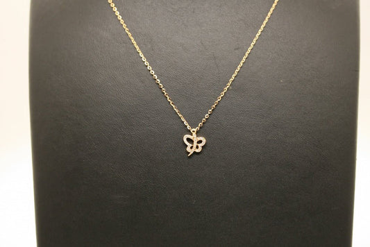 Collana Farfalla oro rosa - Pasquale Parisi