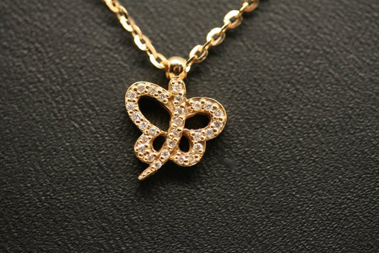 Collana Farfalla oro rosa - Pasquale Parisi