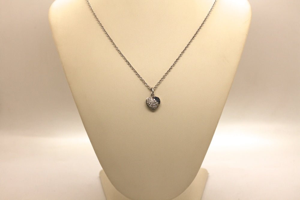 Collana Girocollo Cuore Pavè - Pasquale Parisi