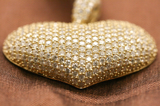 Ciondolo Cuore Pavé