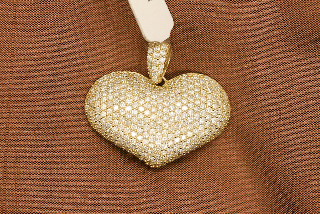 Ciondolo Cuore Pavé