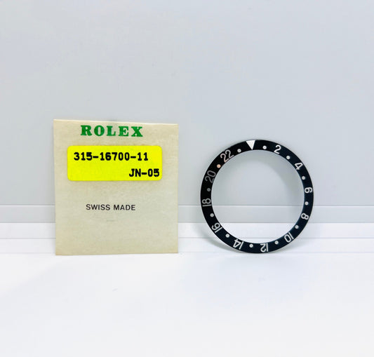 Ghiera Rolex Originale Referenza 16700 Inserto Nero