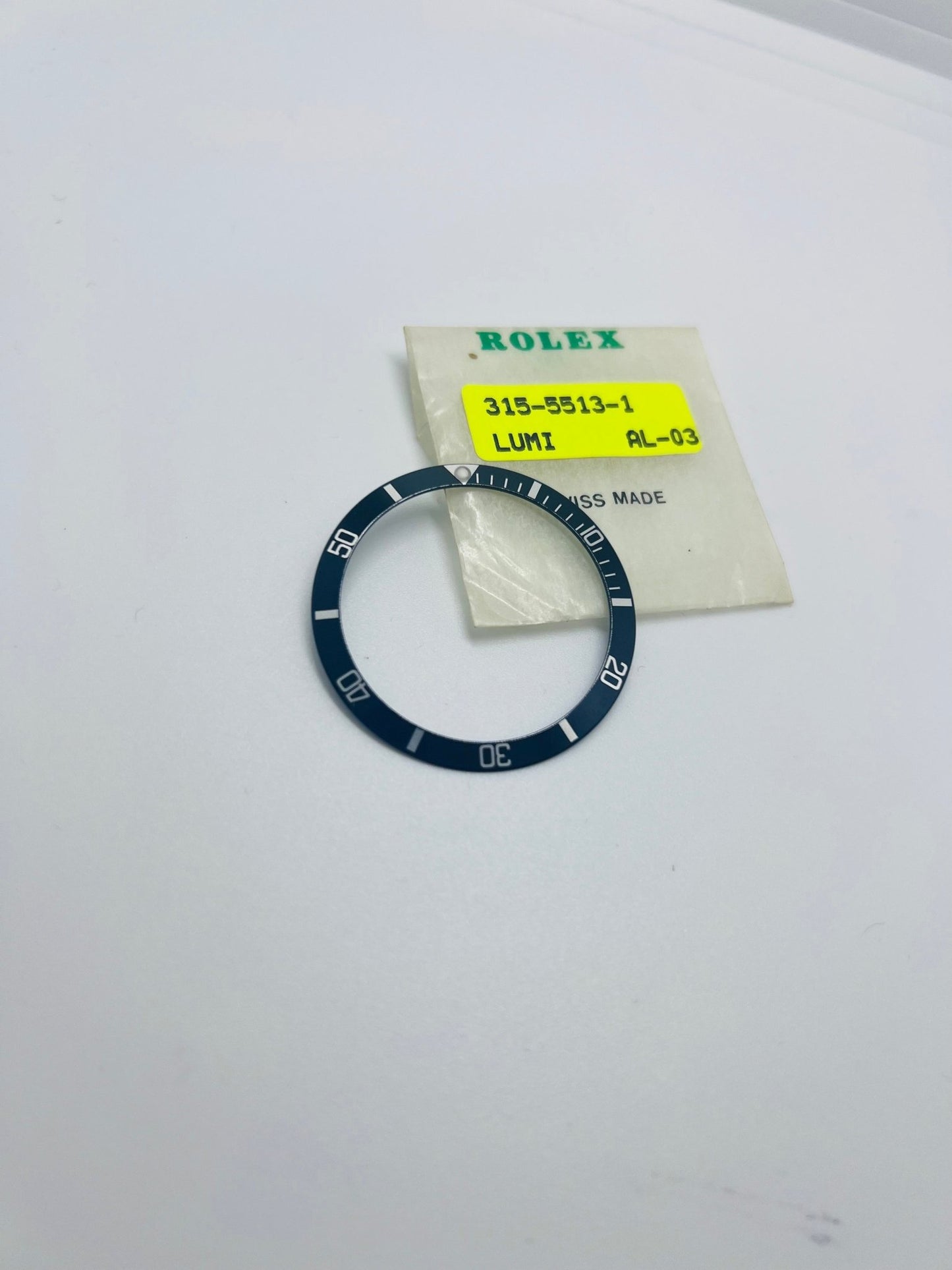 Ghiera Rolex Originale Submariner Referenza 5513