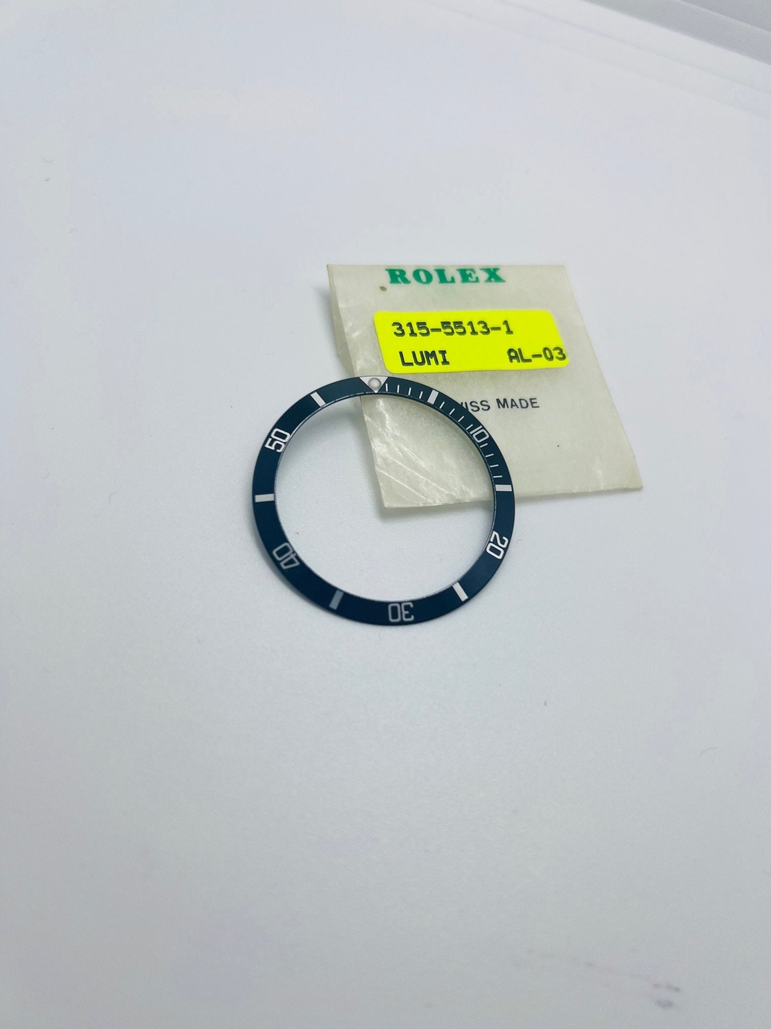 Ghiera Rolex Originale Submariner Referenza 5513