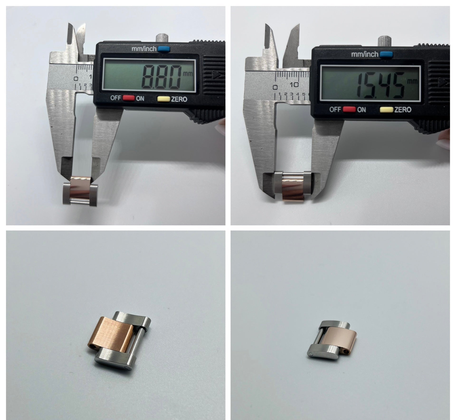 Maglia per Orologio Rolex in Acciaio e Oro Rosa
