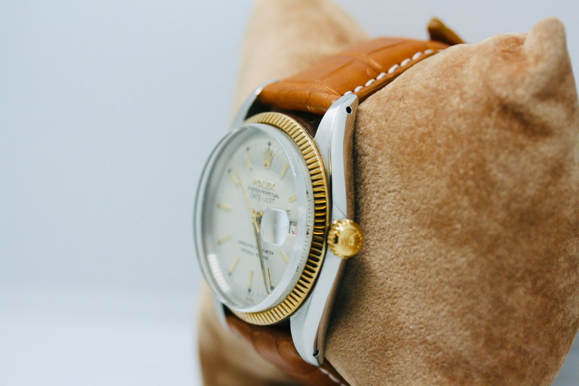 Orologio Rolex Datejust Referenza 6605 Oro e Acciaio