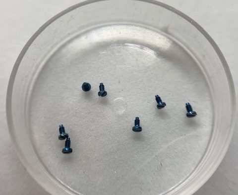 Rolex Originale Set N.7 Vite Calibro 3135 - 5600 - Pasquale Parisi