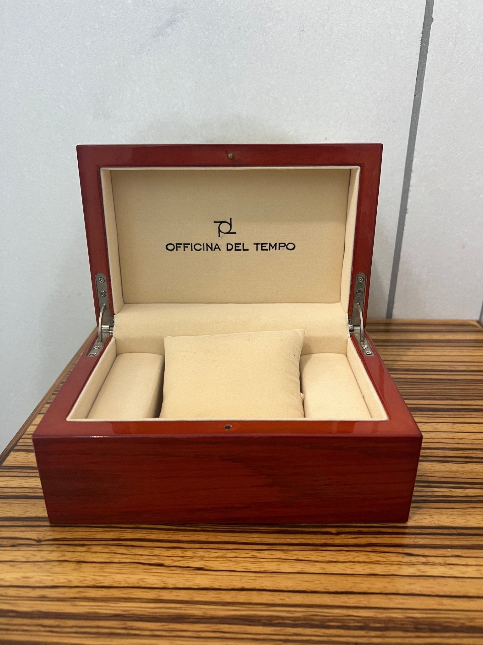 Scatola Originale per Orologio Officina del Tempo