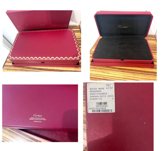 Scatola per Orologio Cartier COWA 0015