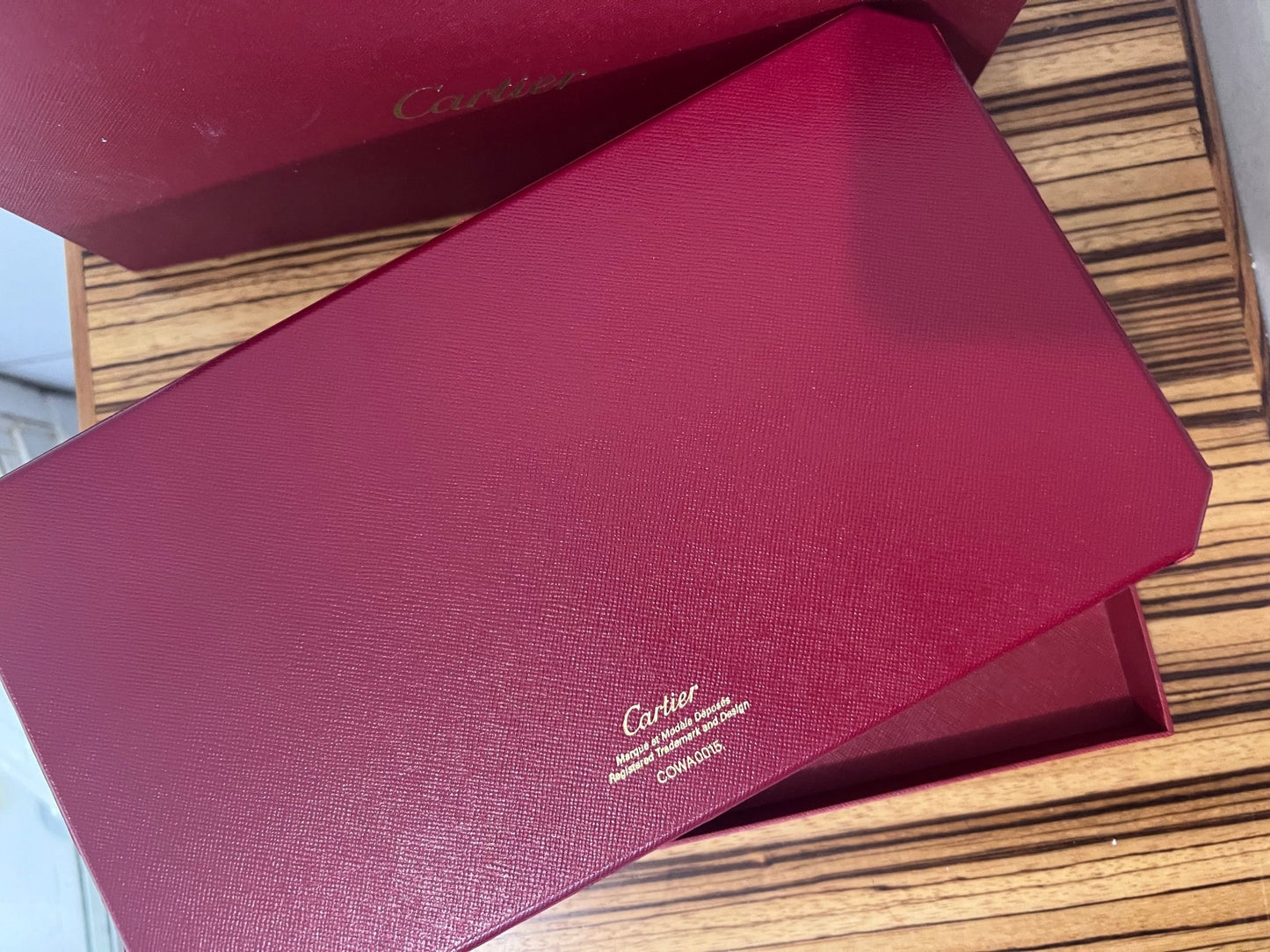 Scatola per Orologio Cartier COWA 0015