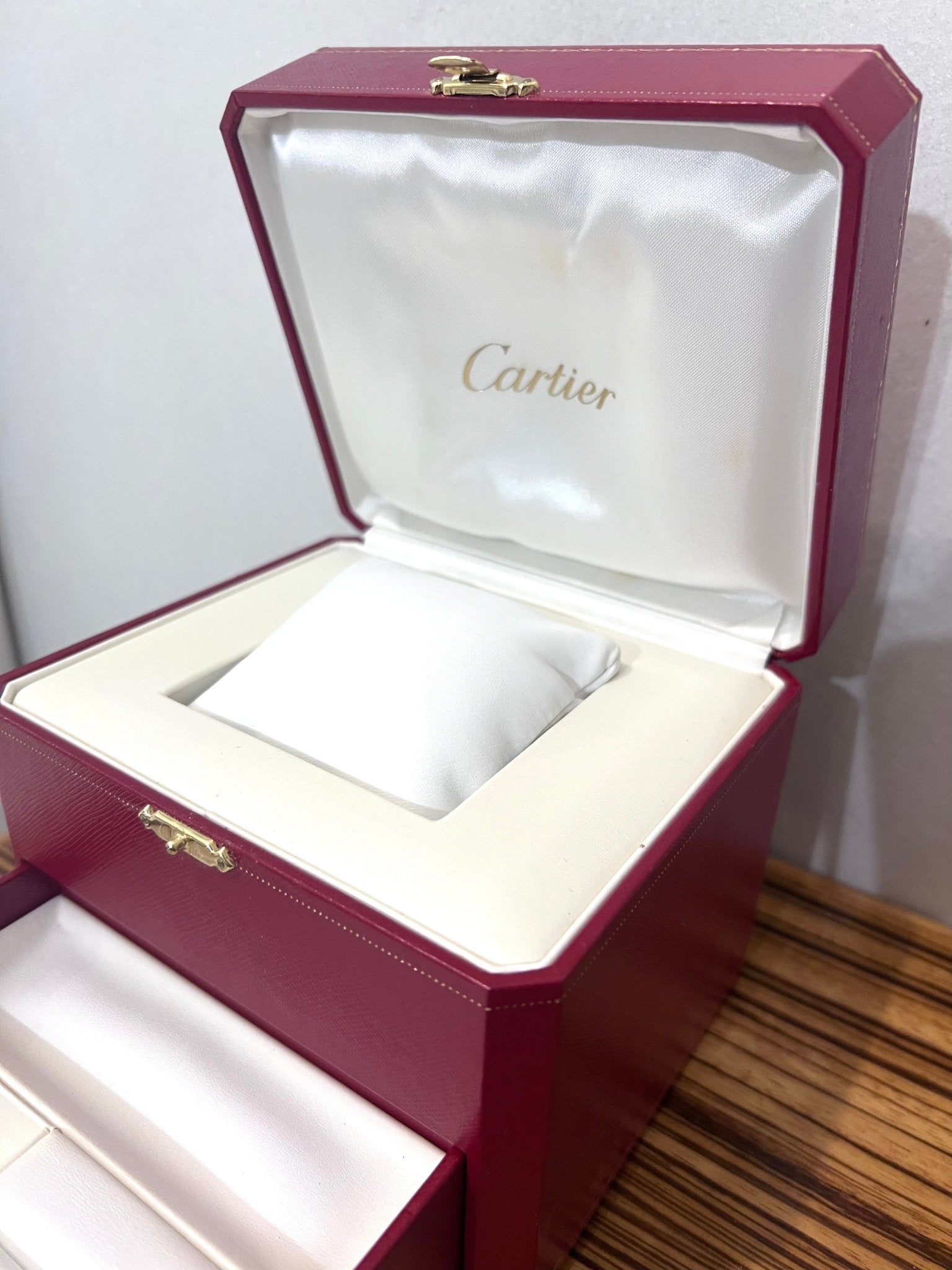 Scatola per Orologio e Porta Gioielli Cartier Originale - Pasquale Parisi