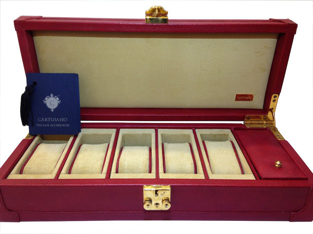 Scatola portaorologi Cartujano - 5 Orologi - Pasquale Parisi