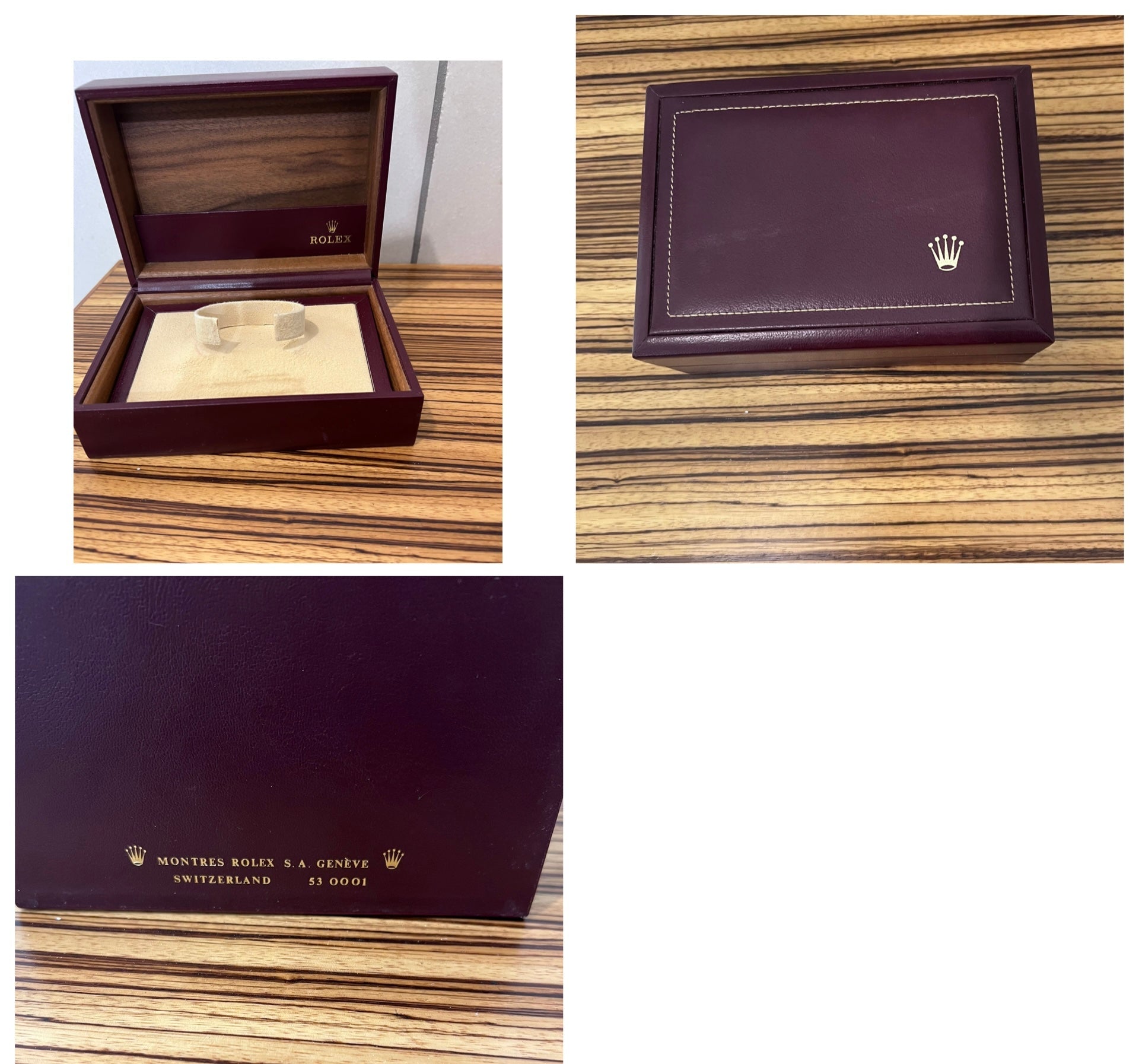 Scatola Rolex Originale Referenza 53 00 01 Vintage